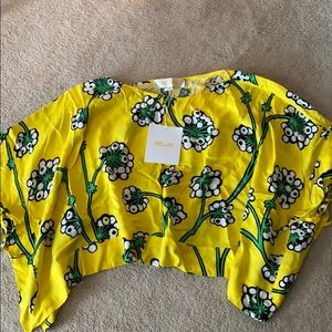 DVF Banded Hanky Top